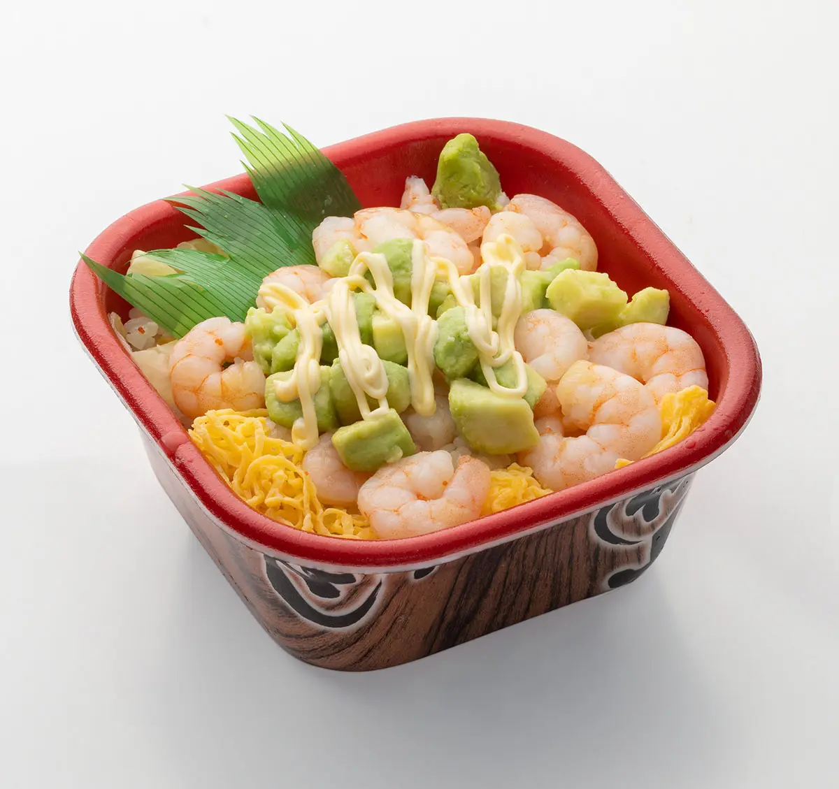 エビアボカド丼