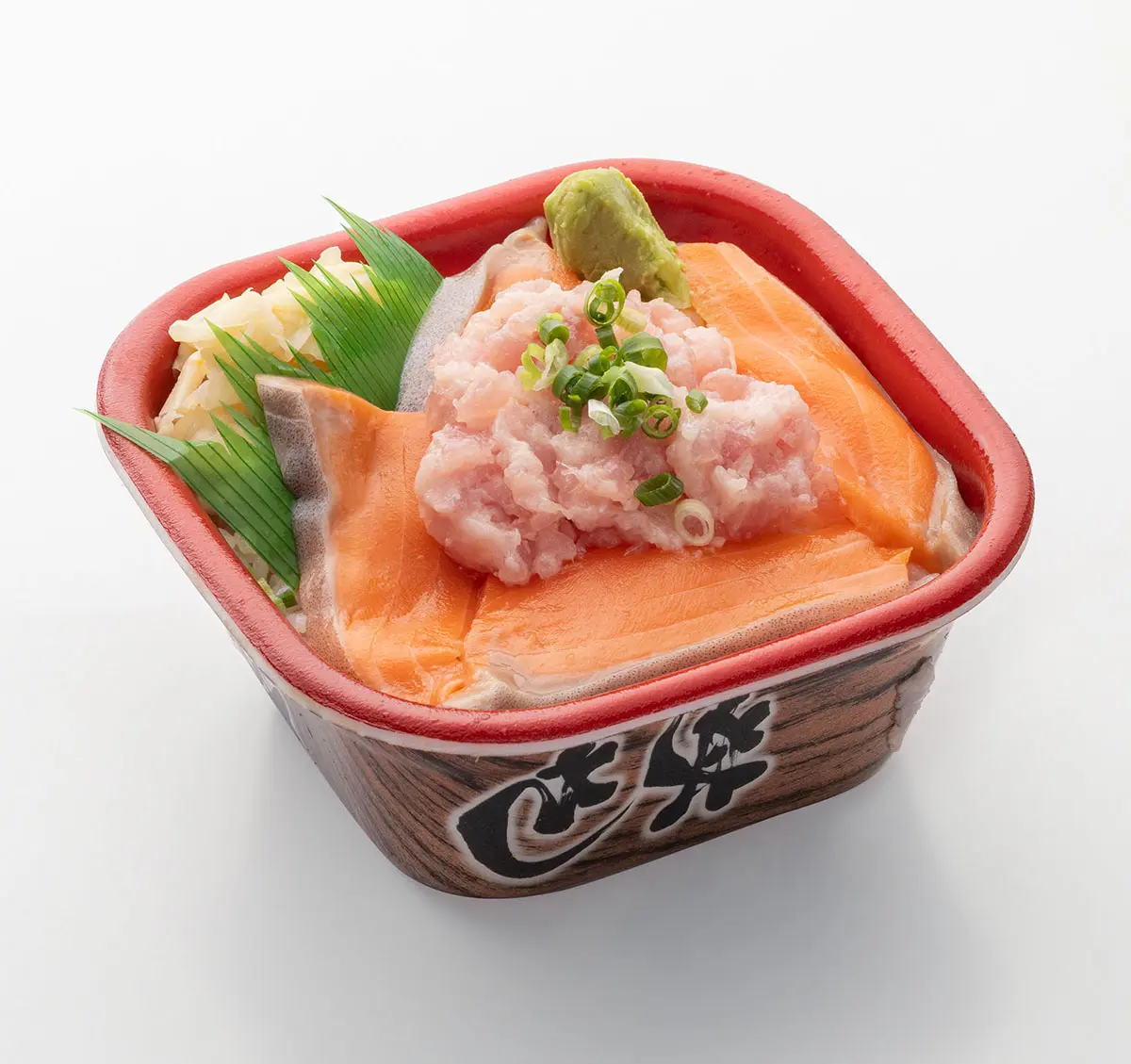サーモンネギトロ丼