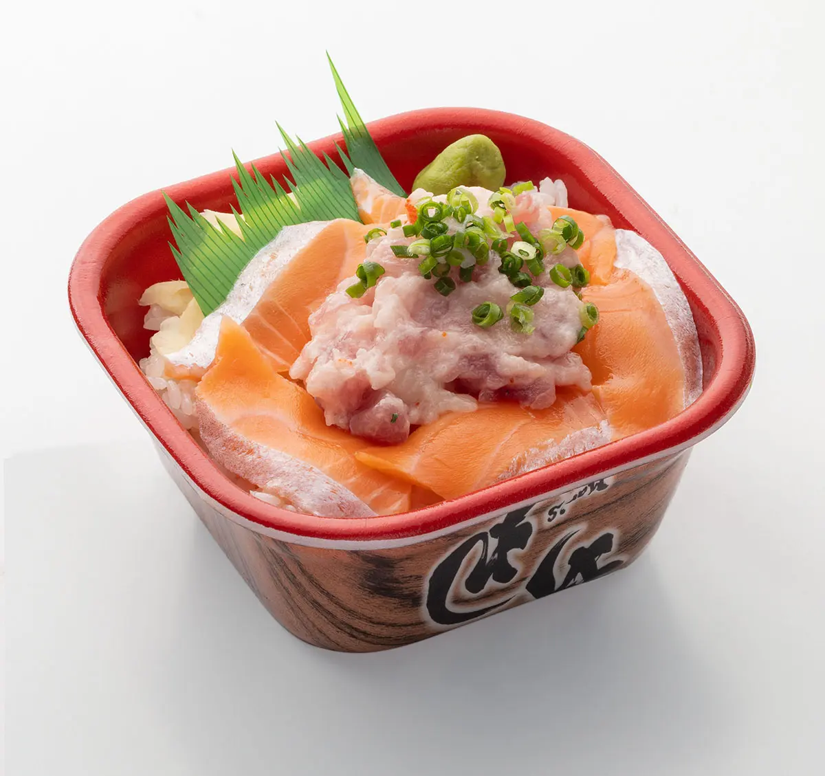トロサーモンネギトロ丼