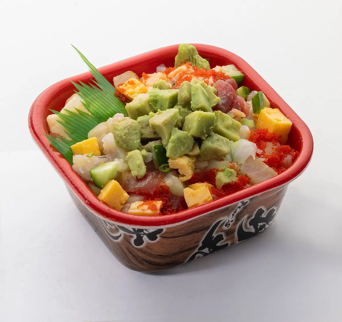 バラアボカド丼