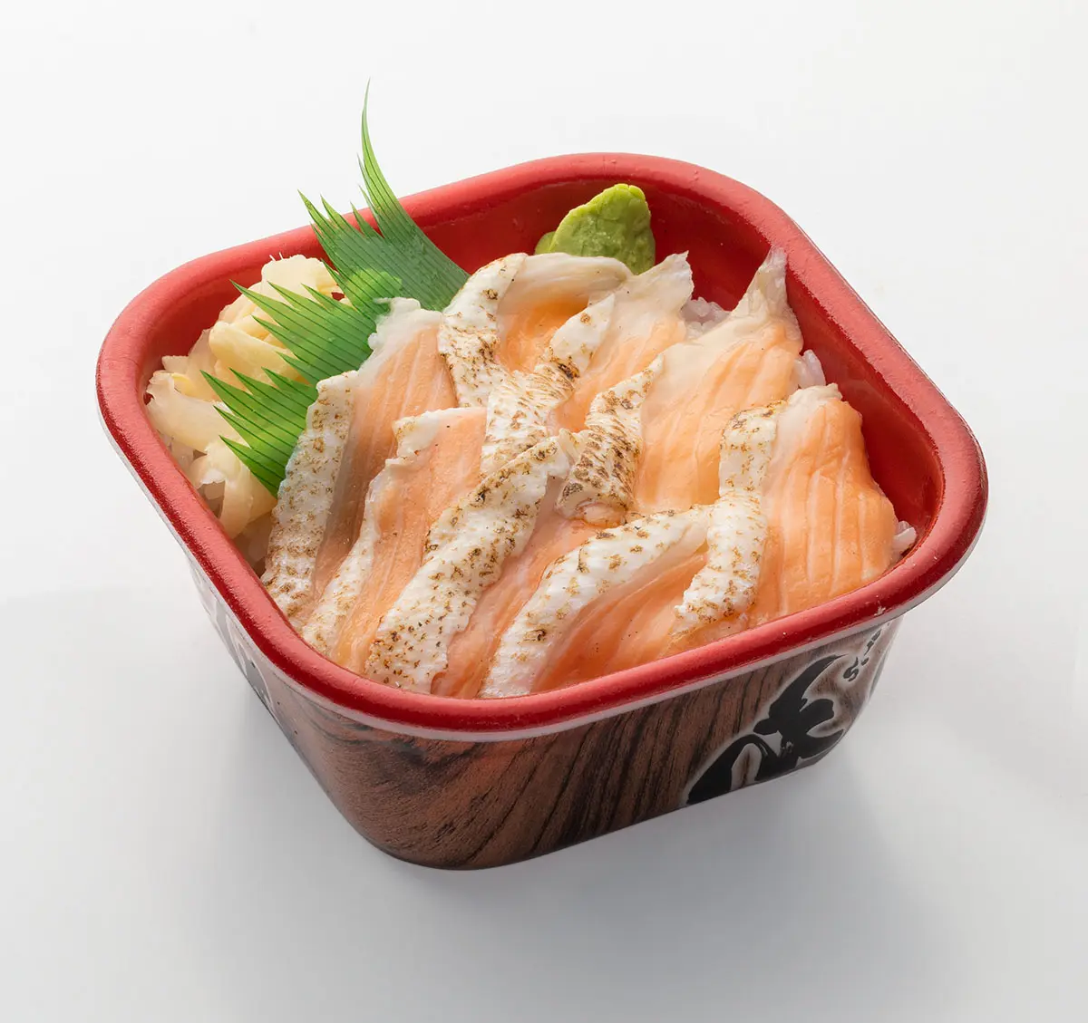 炙りトロサーモン丼